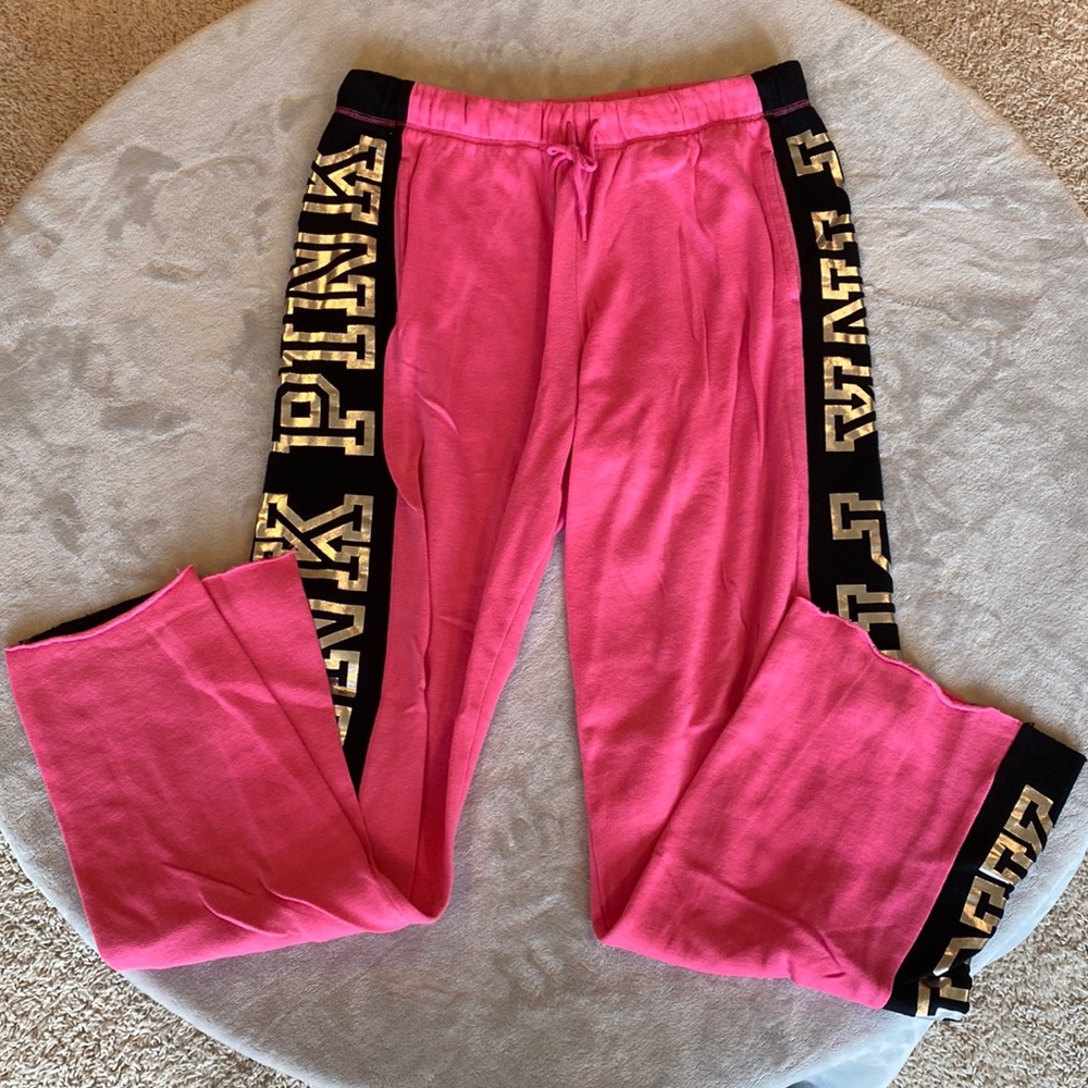 PINK (Victoria’s Secret), women’s small, sweatpants, hot pink